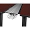 Kee Desking Kee Benching Systems, Black, Mahogany, Wood, Metal MBSPD12024MHBPBK - alternate 6
